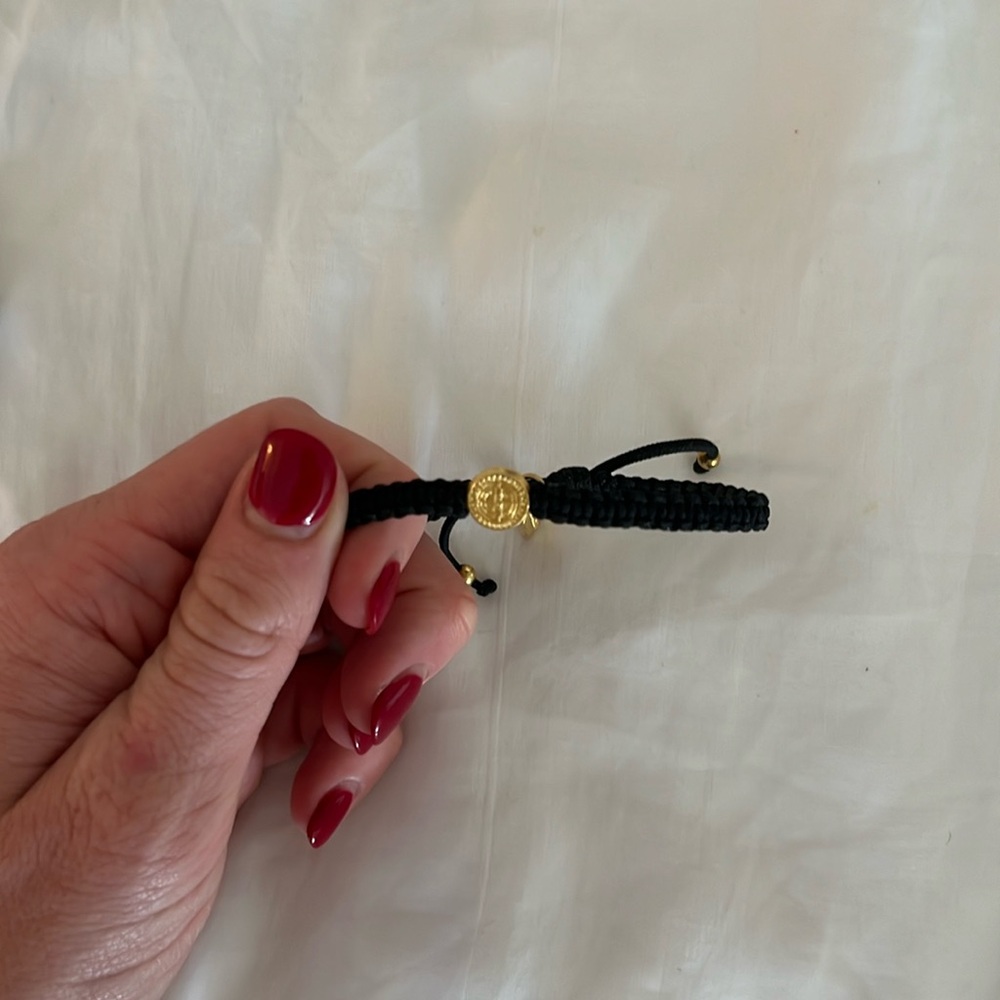 My Saint My Hero Black & Gold bracelet